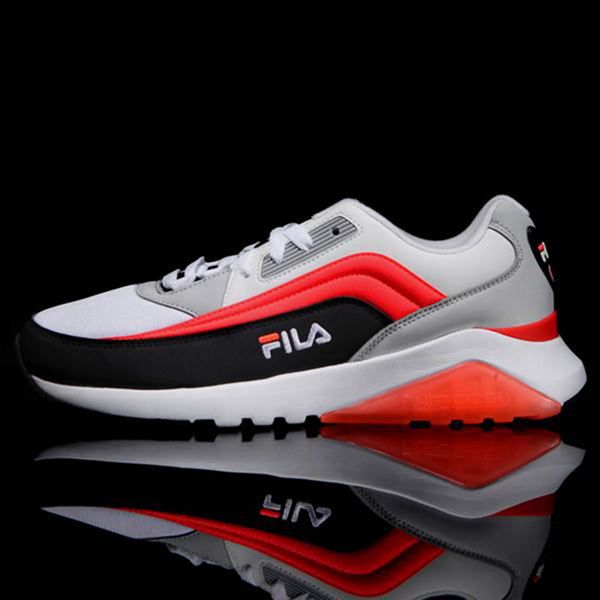 Fila Skyrunner 2A 93 Men's Heritage Shoes - White/Red,NZ 825-17302